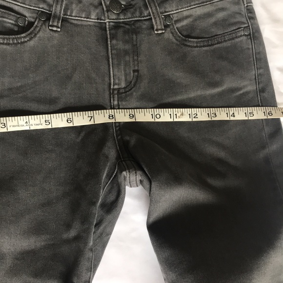Prana London Jean Grey Denim Skinny Stretch Size 4 NWT - Picture 12 of 13